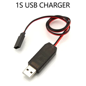 1S Изход 3,7 В 500 ma 1S Lipo батерия, USB Кабел, Зарядно FUTABA жак за Lipo батерията