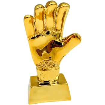 Елегантен футболен трофей, Трофей на вратаря, Декоративна ръкавица, на Трофея вратаря, доставка